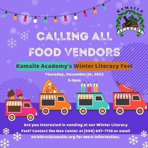 Calling All Food Vendors!